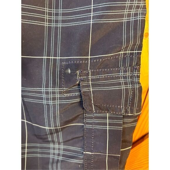 Street rules blue plaid shorts boys size 6 NWT (4058) - Picture 3 of 4